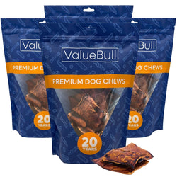 ValueBull USA Rawhide Chips, Natural Beef Flavor, 4 Pound - Beef - 4 Pound