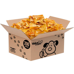 ValueBull Beef Backstrap Tendons, Premium, 200 Count Bulk Pack - ValuePetSupplies