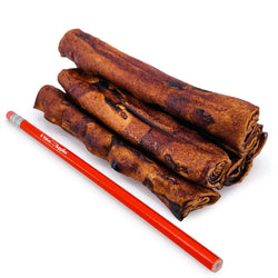 ValueBull USA Retriever Rolls for Small Dogs, Premium Rawhide, Thin 5 - 6 Inch, Natural Beef Flavor, 100 Count BULK PACK - ValuePetSupplies