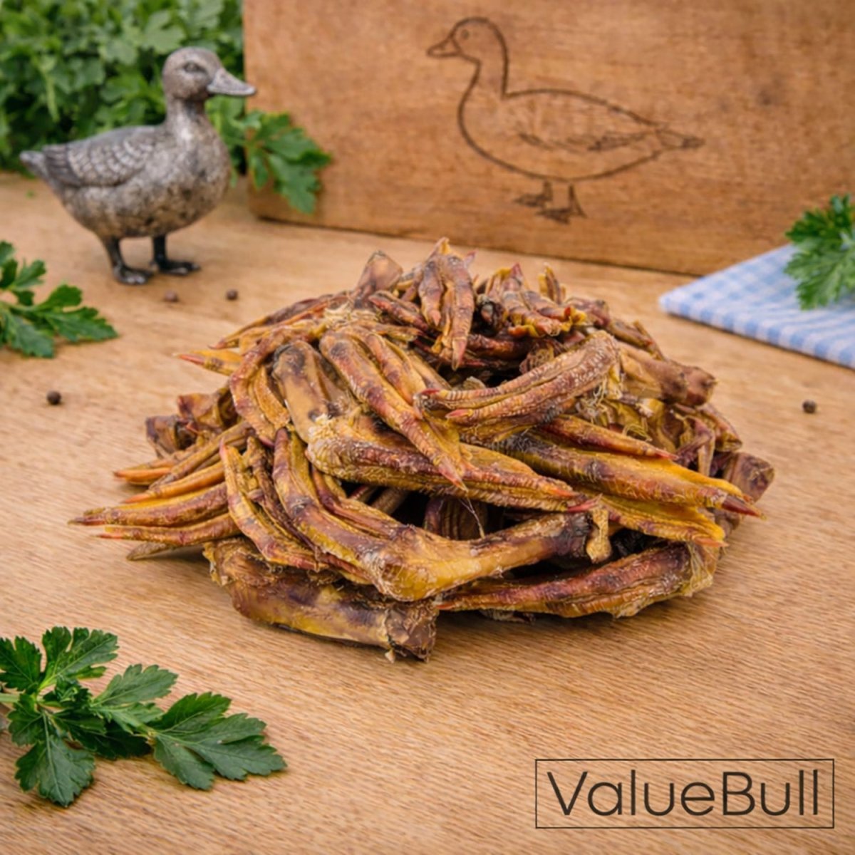 ValueBull Duck Feet for Dogs, 50 Count - ValuePetSupplies