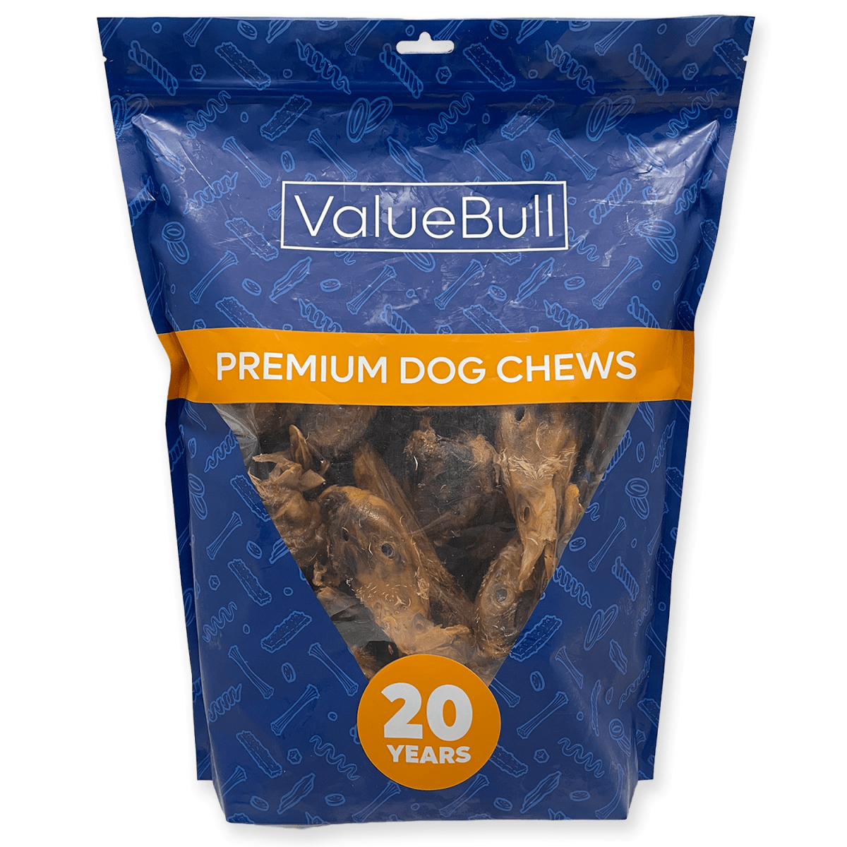 ValueBull Duck Heads for Dogs, 50 Count - ValuePetSupplies