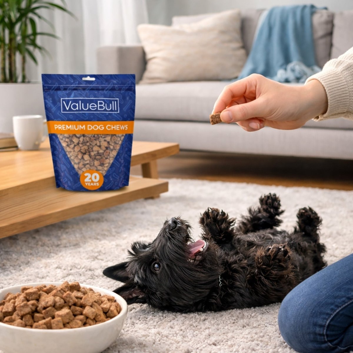 ValueBull USA Freeze Dried Lamb Liver, 1 Pound - ValuePetSupplies