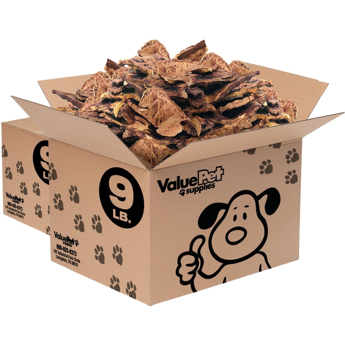 ValueBull NZ Lamb Lung Dog Chews, Sliced, 18 Pounds BULK PACK - ValuePetSupplies