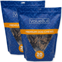 ValueBull Lamb Lung for Dogs, Varied Shapes and Sizes, 4 Pound - ValuePetSupplies
