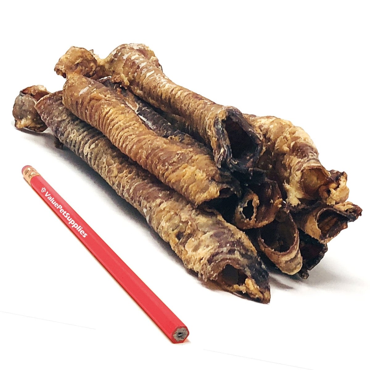 ValueBull Lamb Trachea for Dogs, Premium, 4-9 Inch, 5 Pound Bulk Pack - Trachea - 5 Pound