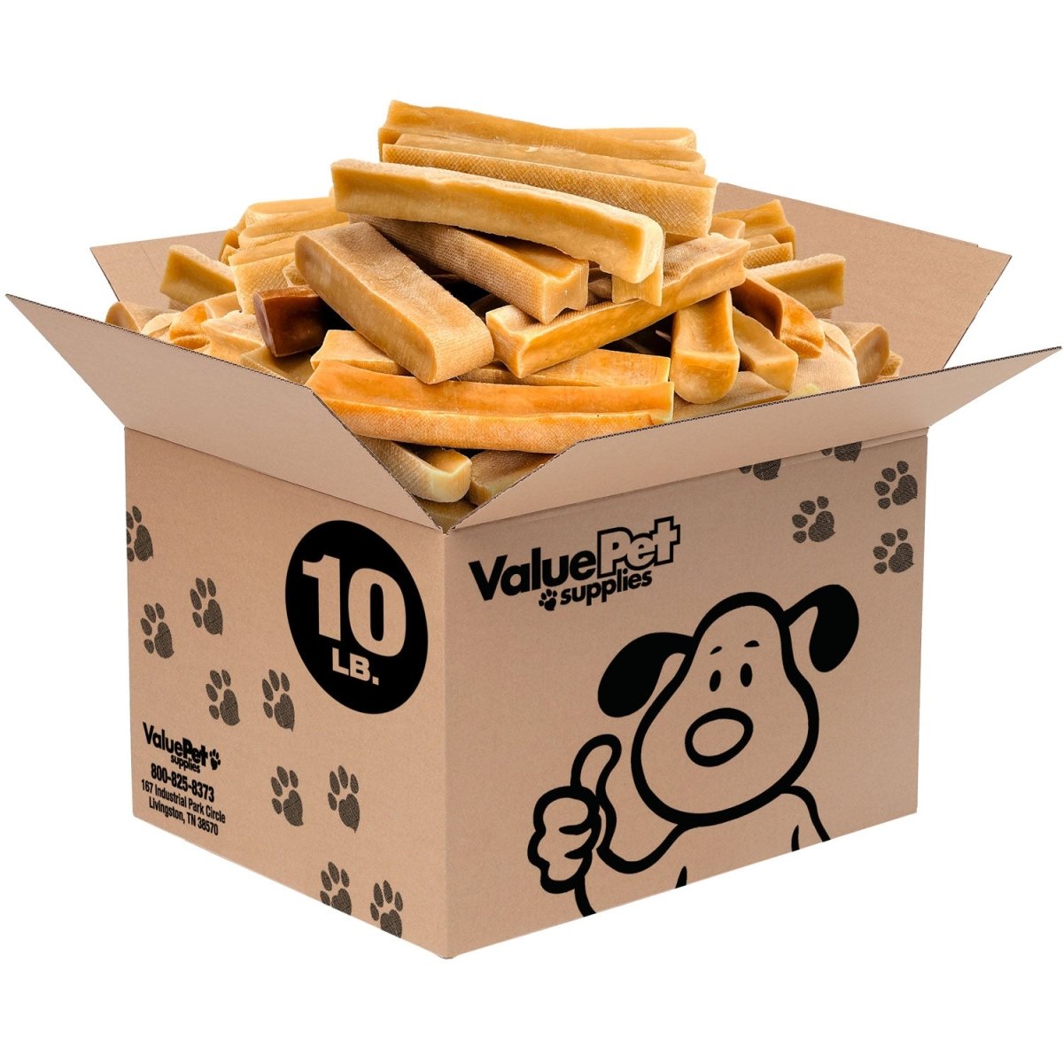 ValueBull Himalayan Yak Cheese Dog Chews, Large, 10 lb BULK PACK - ValuePetSupplies