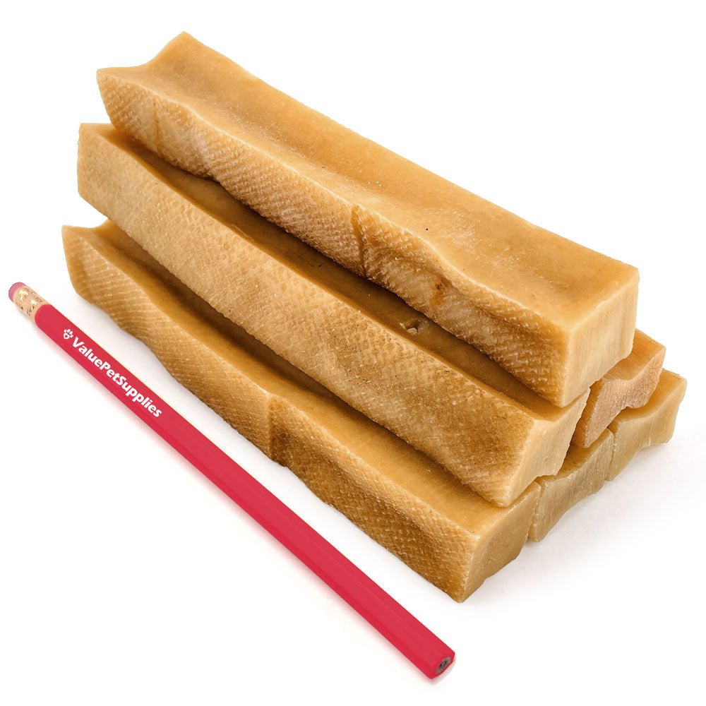 ValueBull Himalayan Yak Cheese Dog Chews, Large, 40 Pound Resale Packs (3 bars per bag)