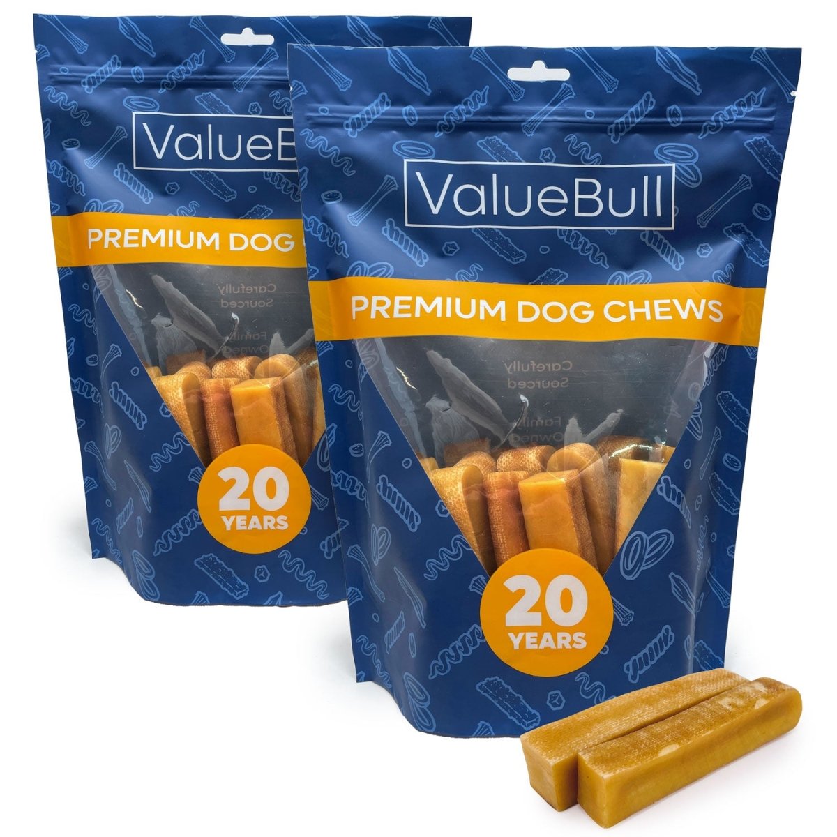 ValueBull Himalayan Yak Cheese Dog Chews, Medium, 4 lb - ValuePetSupplies