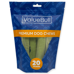 ValueBull Himalayan Yak Cheese Dog Chews, Mint, Large, 5 Count - 5