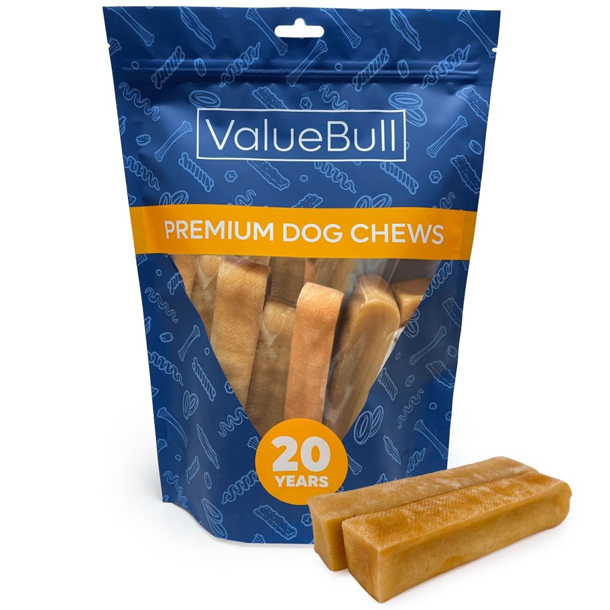 ValueBull Himalayan Yak Cheese Dog Chews, Extra Large, 10 ct - ValuePetSupplies