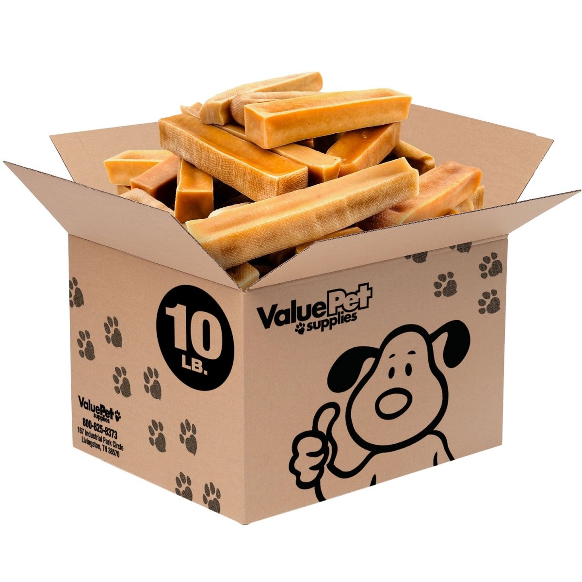 ValueBull Himalayan Yak Cheese Dog Chews, Extra Large, 10 lb Bulk Pack - ValuePetSupplies