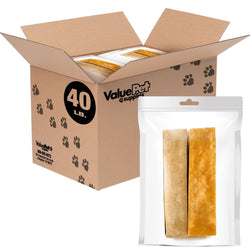 ValueBull Himalayan Yak Cheese Dog Chews, Extra Large, 40 Pound RESALE PACKS (2 bars per bag) - ValuePetSupplies