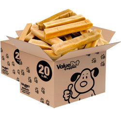ValueBull Himalayan Yak Cheese Dog Chews, Extra Extra Large, 40 lb WHOLESALE PACK - ValuePetSupplies