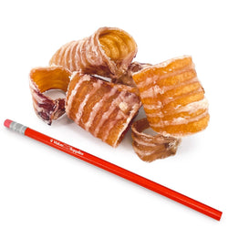 ValueBull Beef Trachea Bites, Premium, 10 Pounds Bulk Pack - ValuePetSupplies