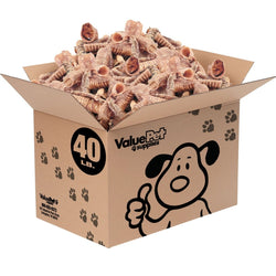 ValueBull Beef Trachea, Premium 5 - 6 Inch, 40 Pound Wholesale Pack - ValuePetSupplies