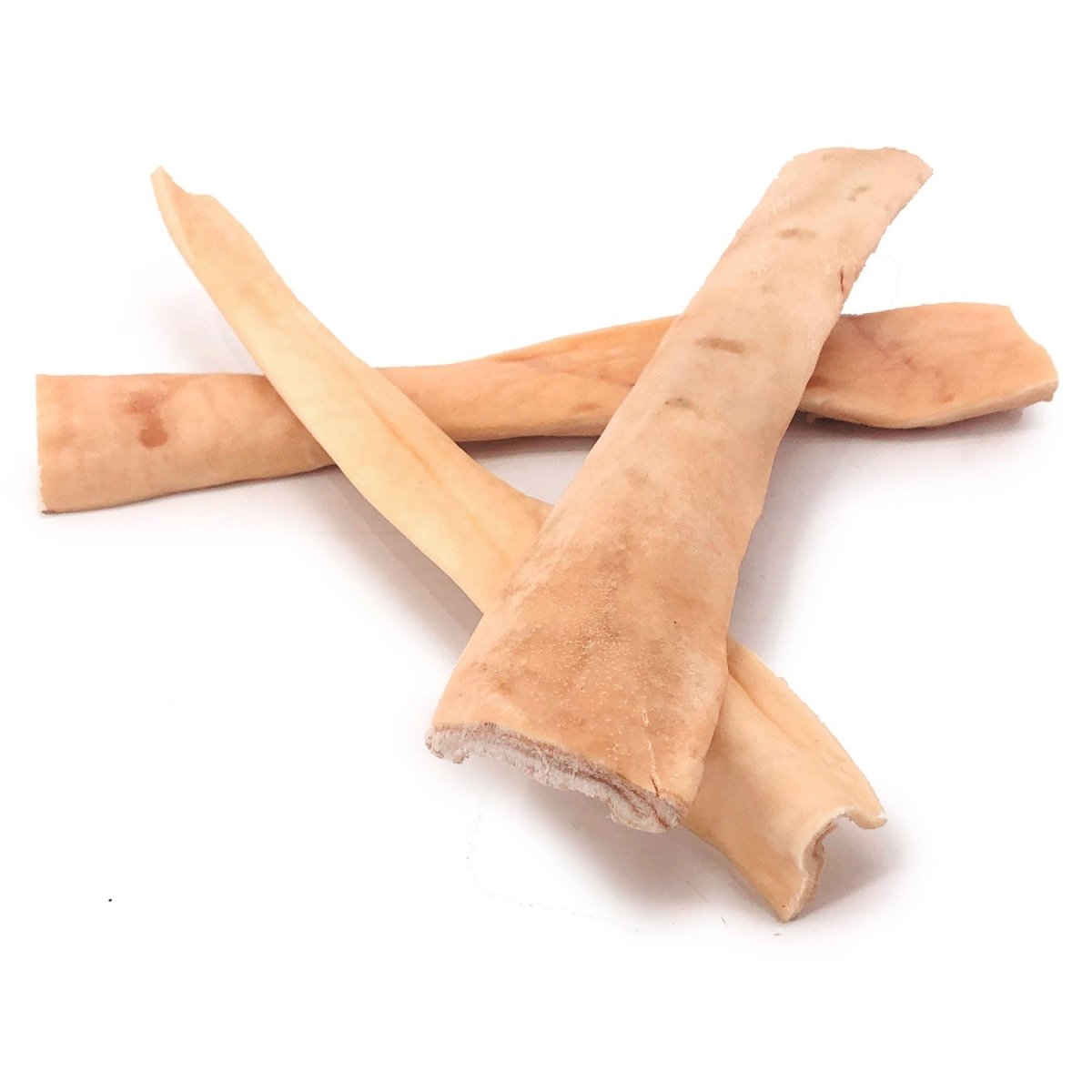 ValueBull Beef Cheek Slices, Long Lasting Dog Chews, Thick 9 - 10 Inch, 10 Count - ValuePetSupplies