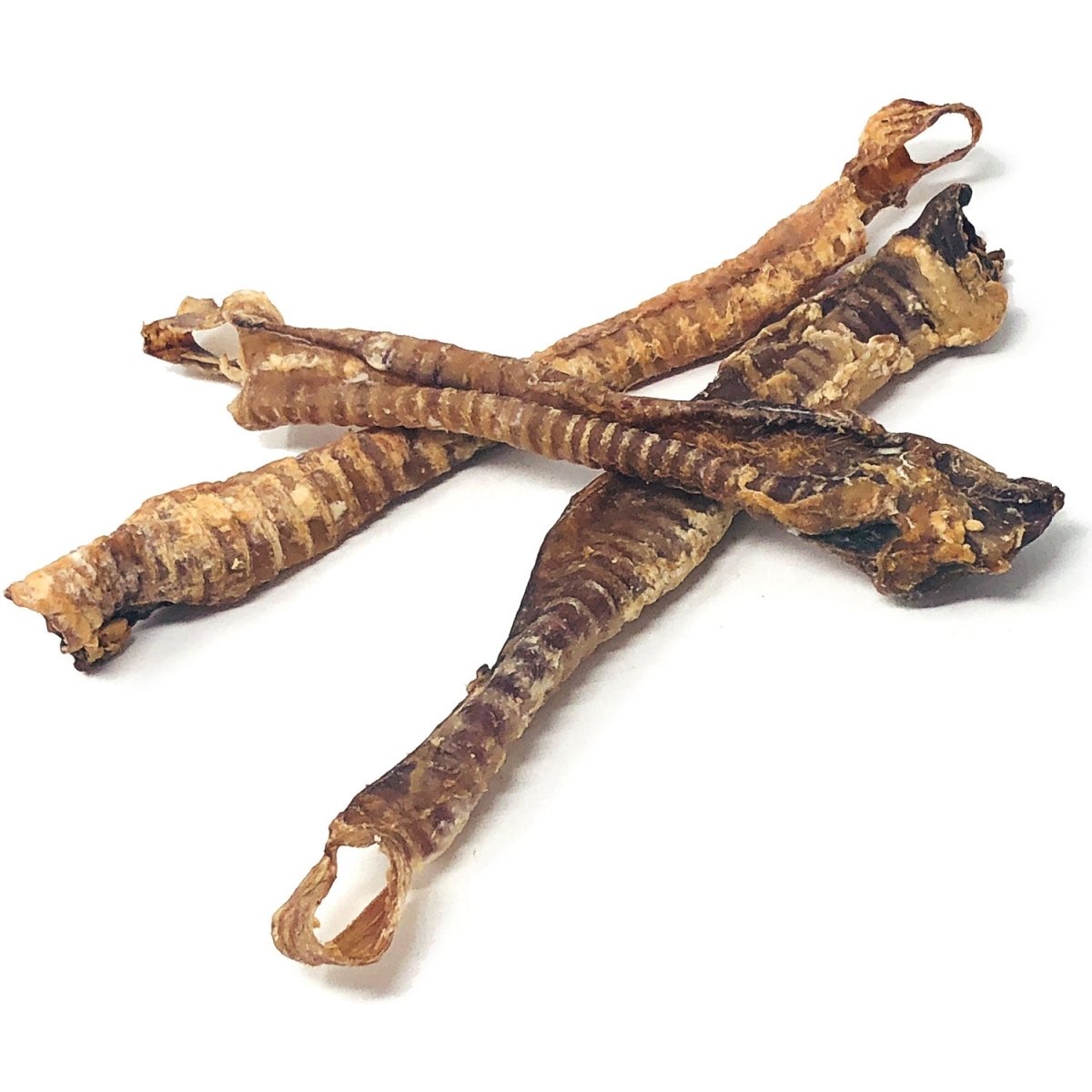 ValueBull Lamb Trachea for Dogs, Premium, 4 - 9 Inch, 120 Count BULK PACK - ValuePetSupplies