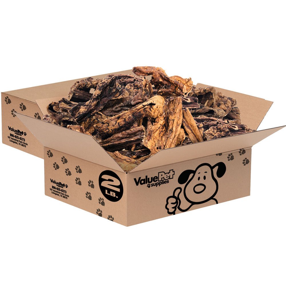 ValueBull Lamb Lung Sticks, Premium 4 Pounds BULK PACK - ValuePetSupplies