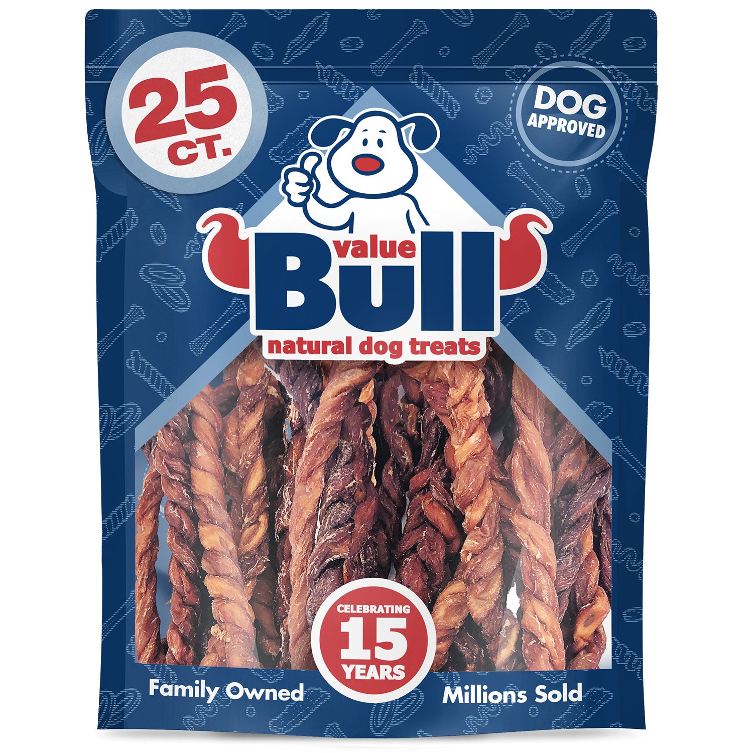 ValueBull USA Twisted Lamb Weasand, 25 Count