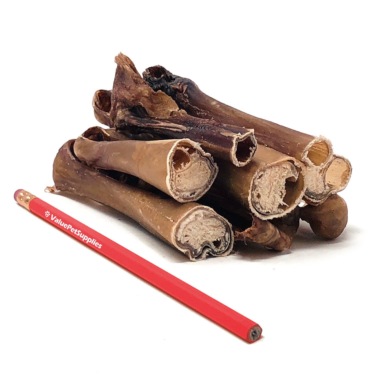 ValueBull Bully Stick Bits for Small Dogs, Natural Dog Chews, 10 Pounds Bulk Pack