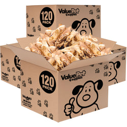 ValueBull Lamb Ears Dog Chews, Varied Shapes, Sizes & Colors, 480 ct Bulk Pack - Varied - 480 Ears