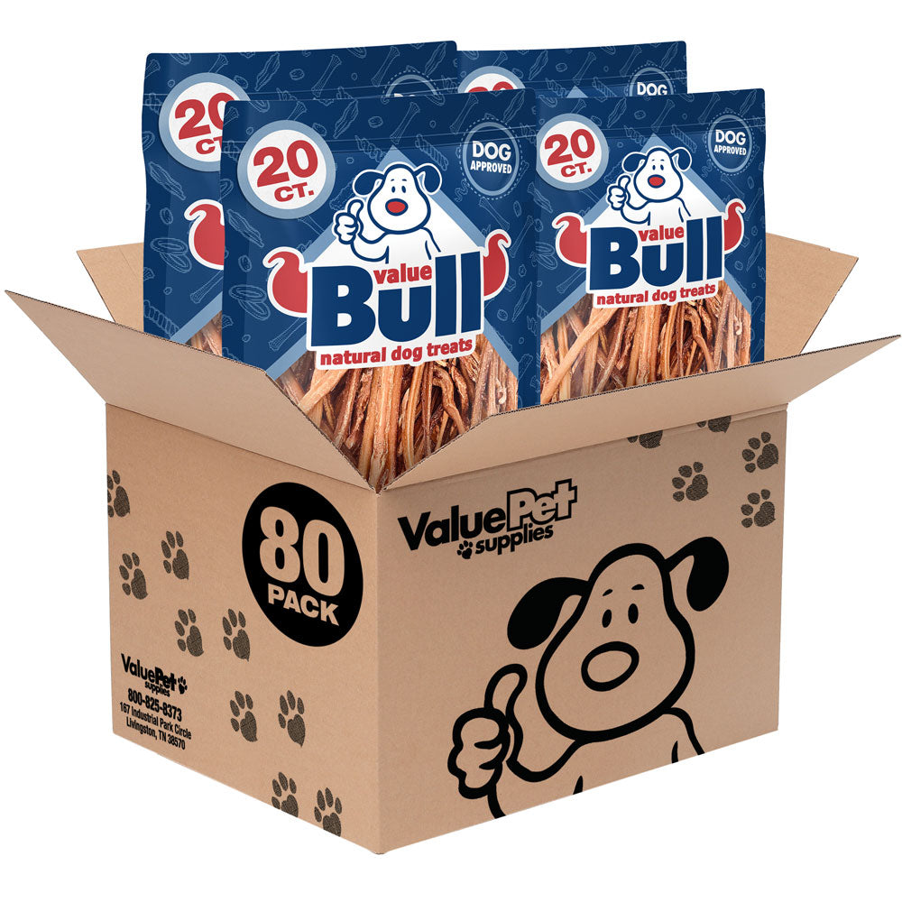 ValueBull Lamb Pizzle Sticks, 80 Count