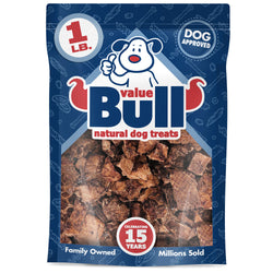 ValueBull Premium Beef Lung Cubes, 1 Pound