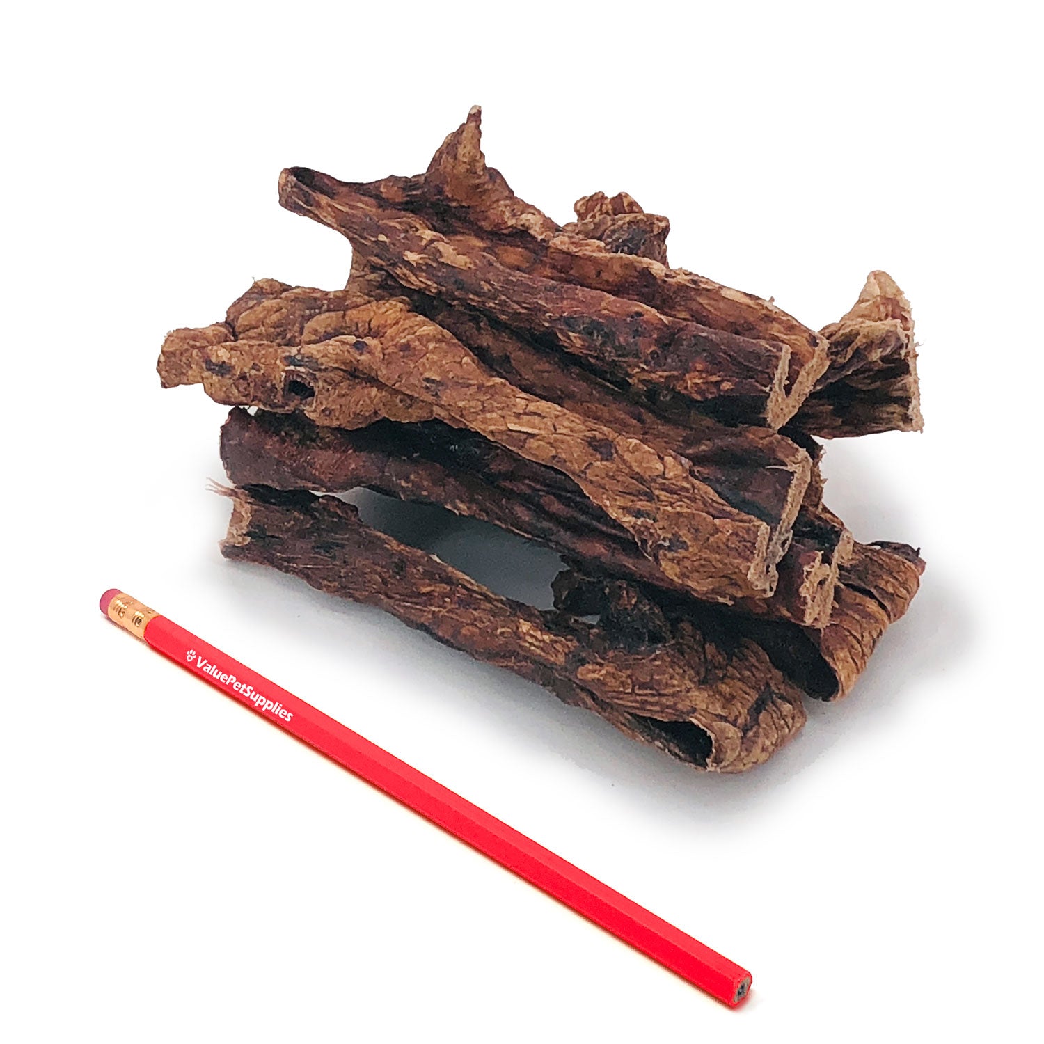 ValueBull Lamb Lung Sticks, Premium 4 Pounds BULK PACK