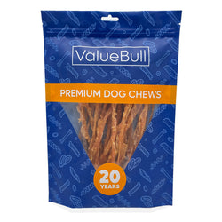 ValueBull USA Turkey Tendons Dog Treats, 8 Ounces