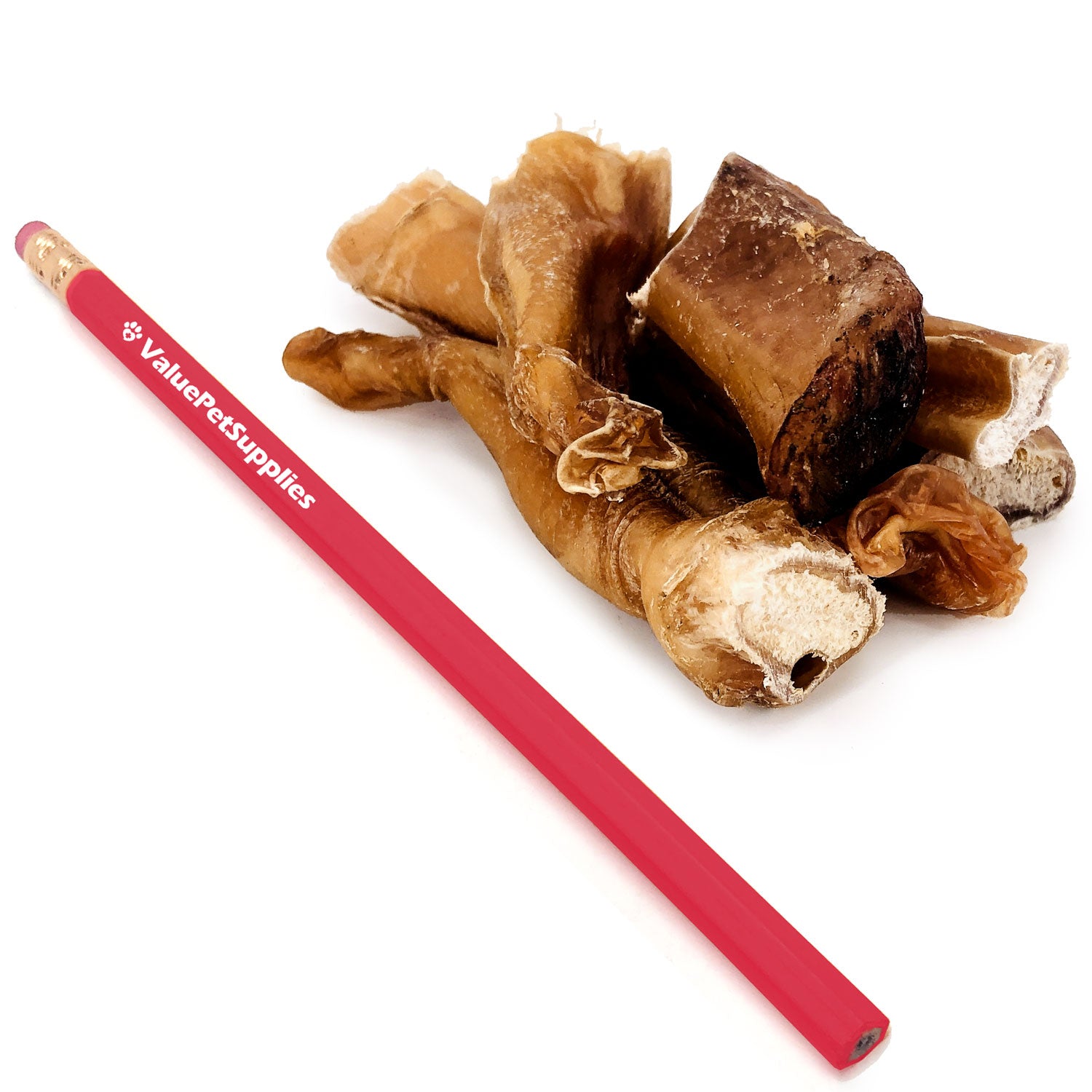 ValueBull Bully Stick Bits Dog Treats, 0-4 Inch, 1 Pound