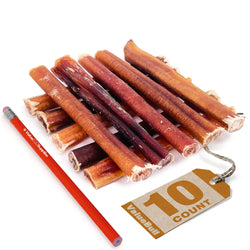 ValueBull USA Bully Sticks, Thick 6 Inch, 10 Count