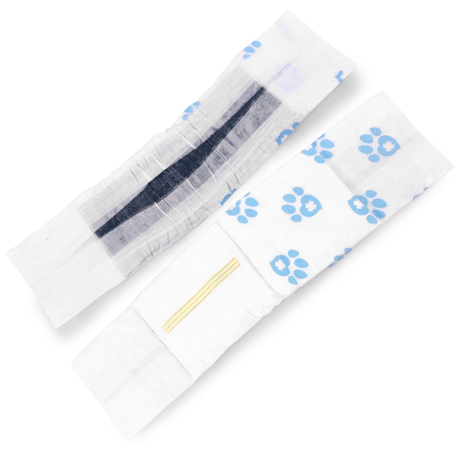 ValueWrap Male Wraps, Disposable Dog Diapers, Carbon, 1-Tab Extra Small, 48 Count