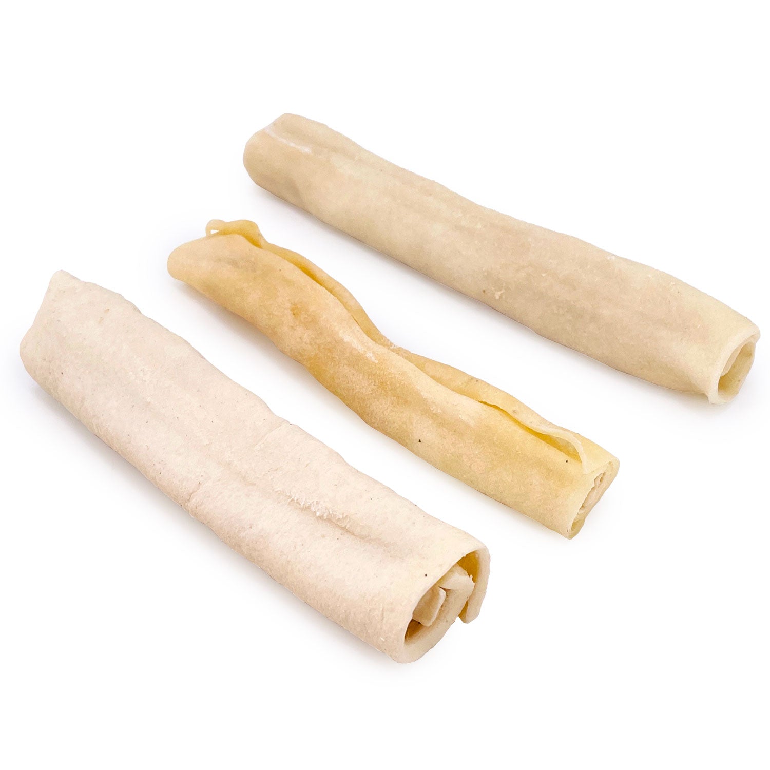 ValueBull USA Retriever Rolls for Small Dogs, Premium Rawhide, Thin 5-6 Inch, 100 Count BULK PACK