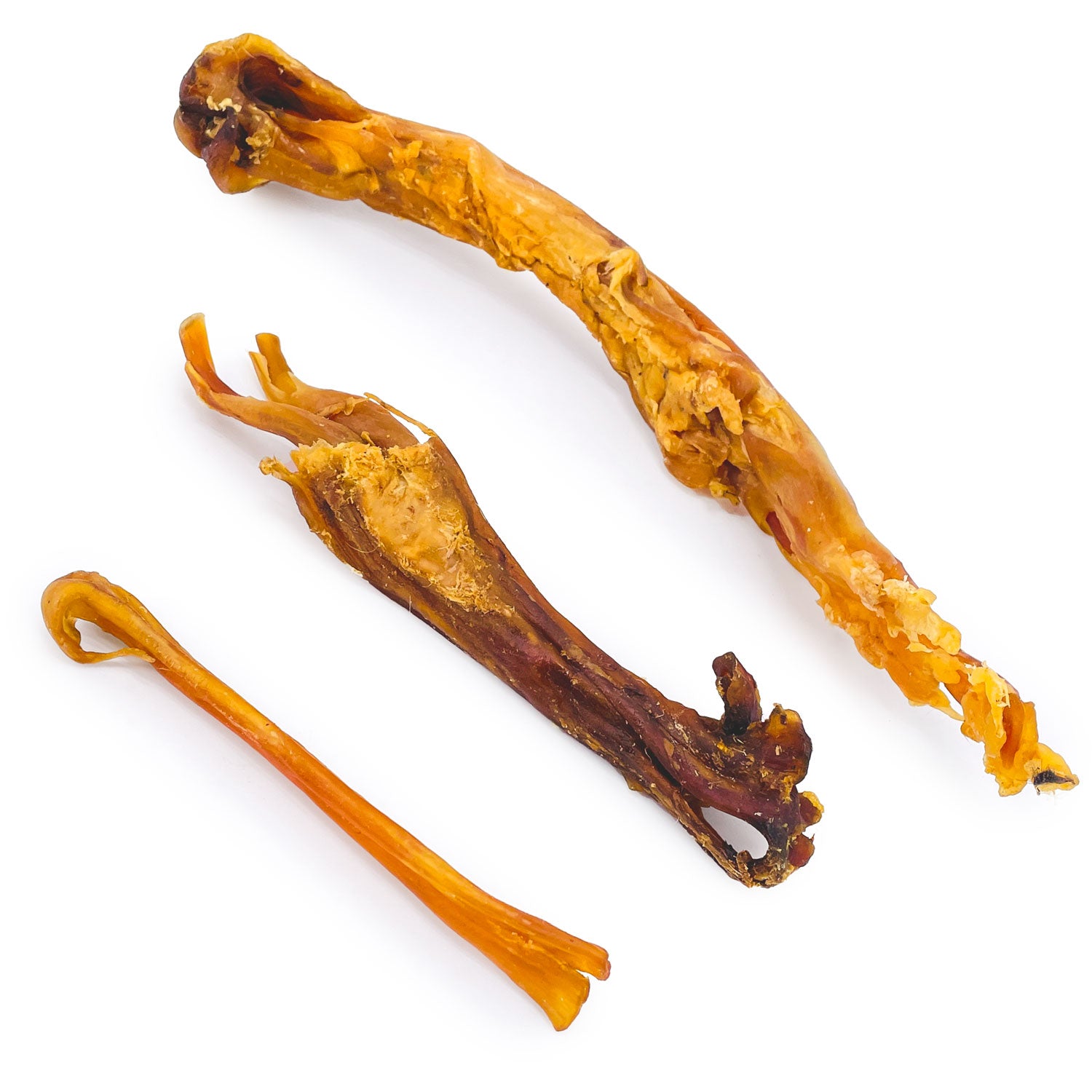 ValueBull Beef Tendons For Dogs, Jumbo, Varied Shapes, 1 Pound