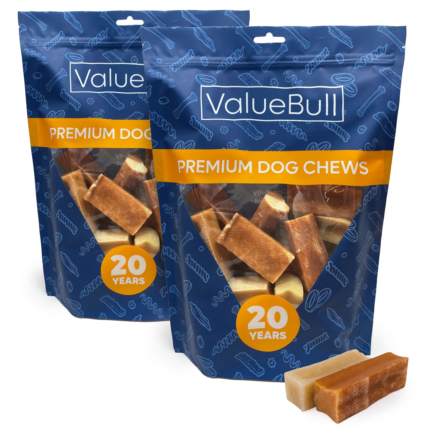 ValueBull Himalayan Yak Cheese Dog Chews, Small, 4 lb