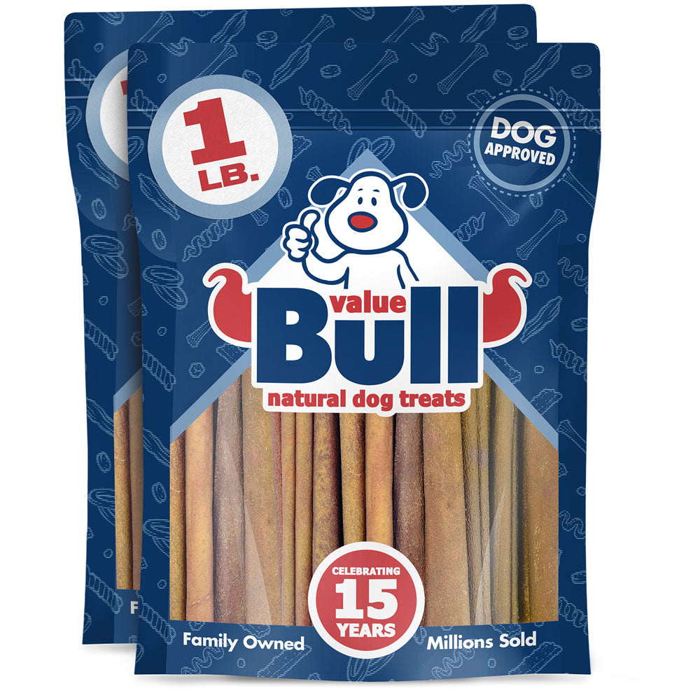 ValueBull USA Collagen Sticks, Premium Beef Dog Chews, 4-6 Inch Varied, 2 Pound