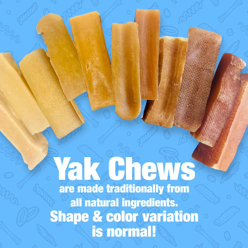 ValueBull Himalayan Yak Cheese Dog Chews, Medium, 40 Pound RESALE PACKS (5 bars per bag)