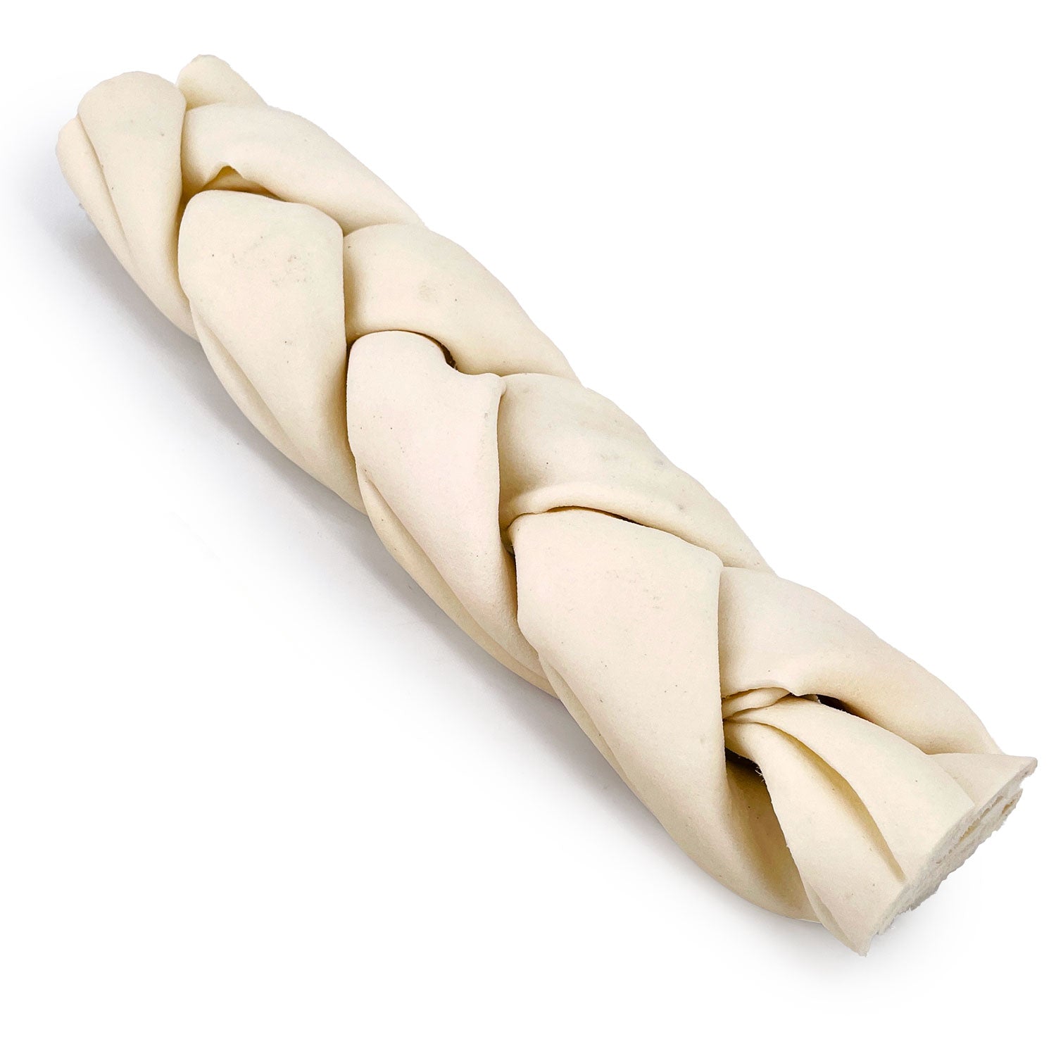 ValueBull USA Beef Rawhide Triple Braided Sticks, Premium Jumbo, 12 Inch, 100 Count BULK PACK