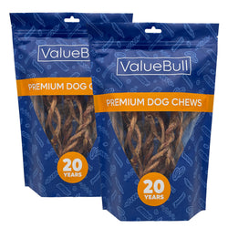 ValueBull Pizzle Twists, Premium Lamb, 40 Count - Lamb - 40 Pizzles