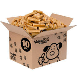 ValueBull Himalayan Yak Cheese Dog Chews, Small, 10 lb Bulk Pack - Small - 10 LB