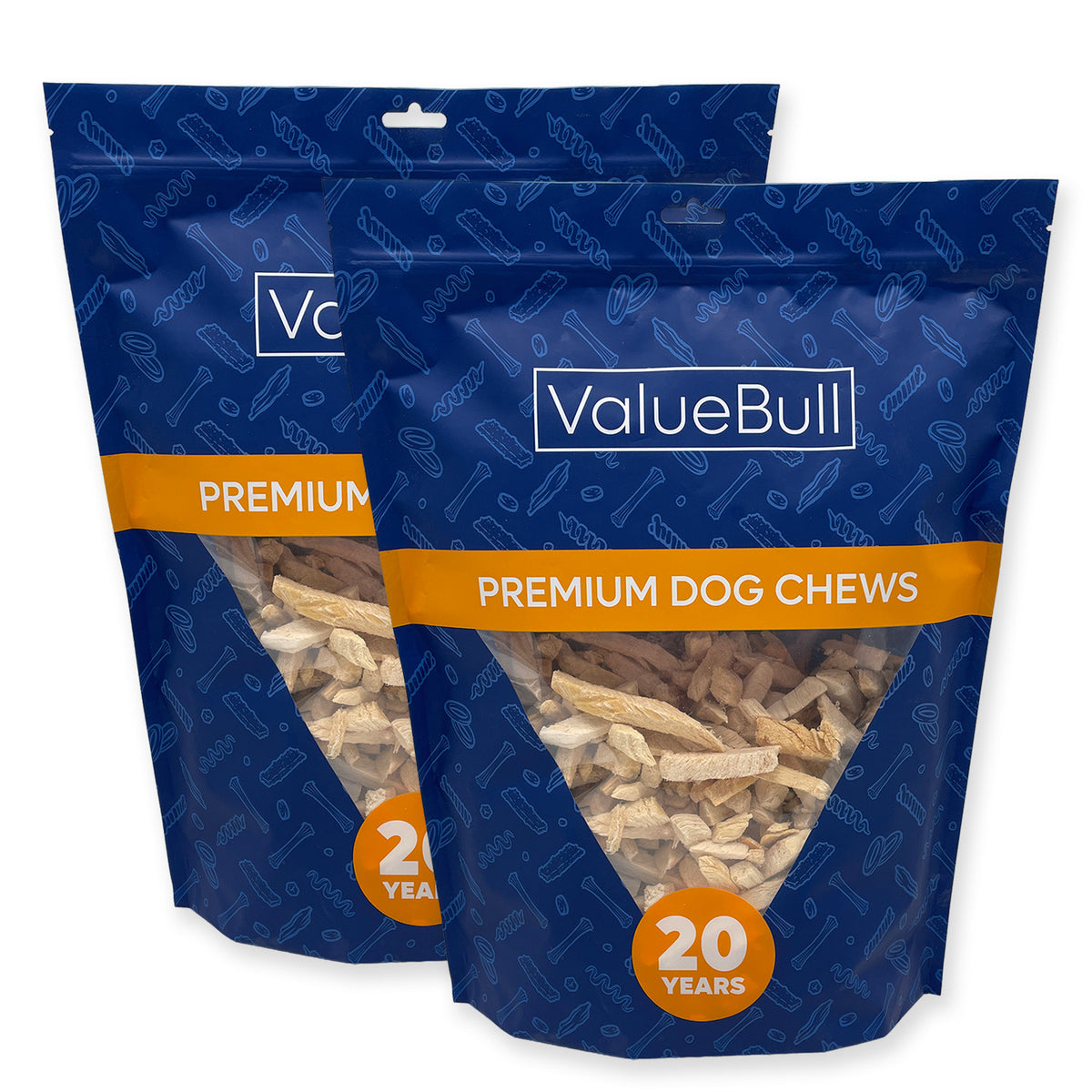 ValueBull USA Freeze Dried Chicken Breast for Dogs & Cats, 4 Pound - Breast - 4 Pound