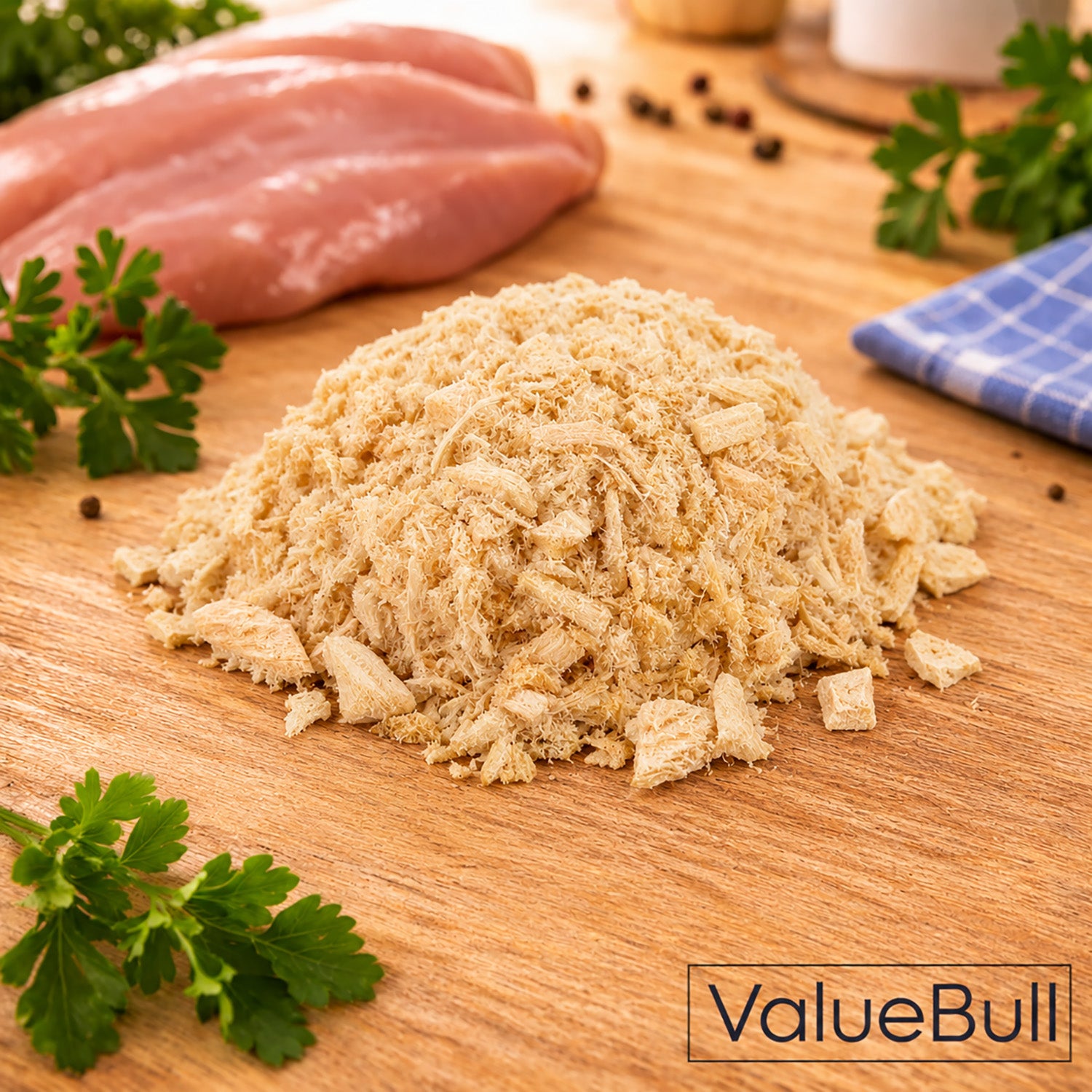 ValueBull USA Freeze Dried Chicken Breast Food Topper for Dogs & Cats, 4 Pound - 4