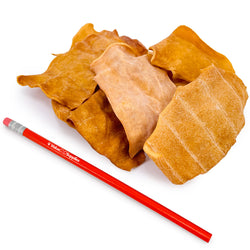 ValueBull USA Collagen Chips Dog Chews, Natural Long-Lasting Chicken Infused Dog Treats, 25 Count - Chicken - 25 Chips