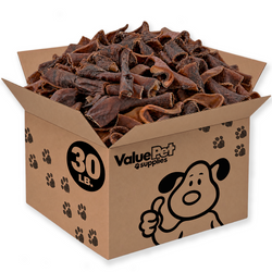 ValueBull Camel Skin Slices for Dogs, 30 Pound Wholesale Pack