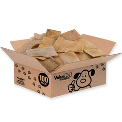 ValueBull USA Rawhide Chips, Smoked, 100 Count Bulk Pack - Smoked - 100 Chips