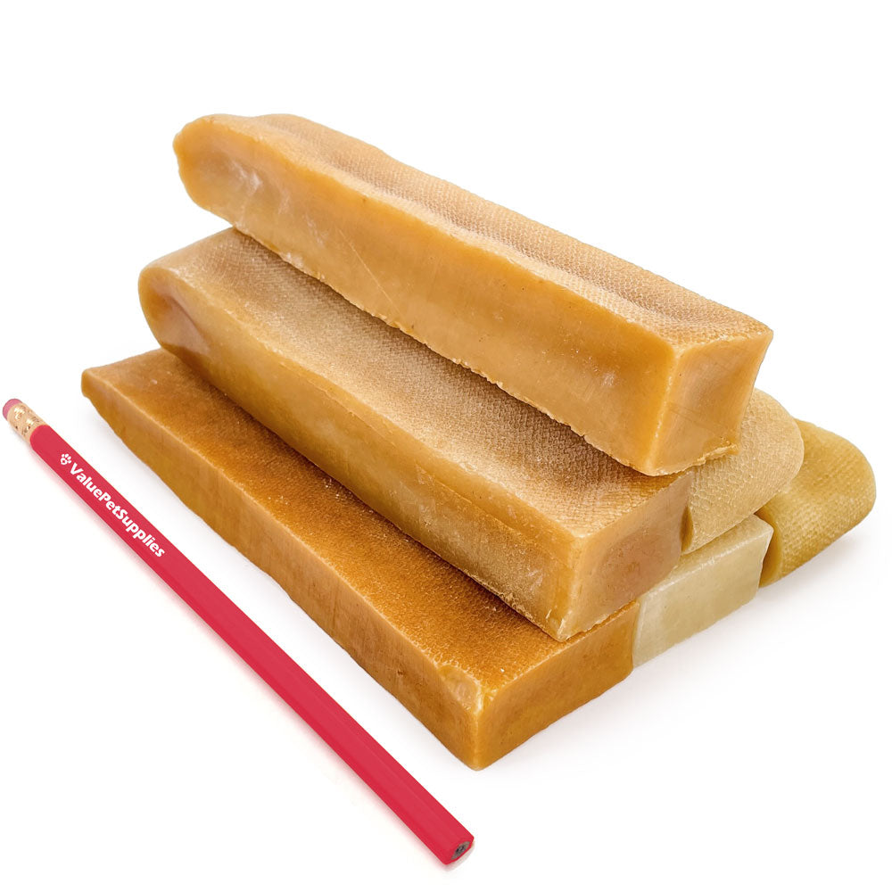 ValueBull Himalayan Yak Cheese Dog Chews, Extra Extra Large, 40 Pound Resale Packs (2 bars per bag)