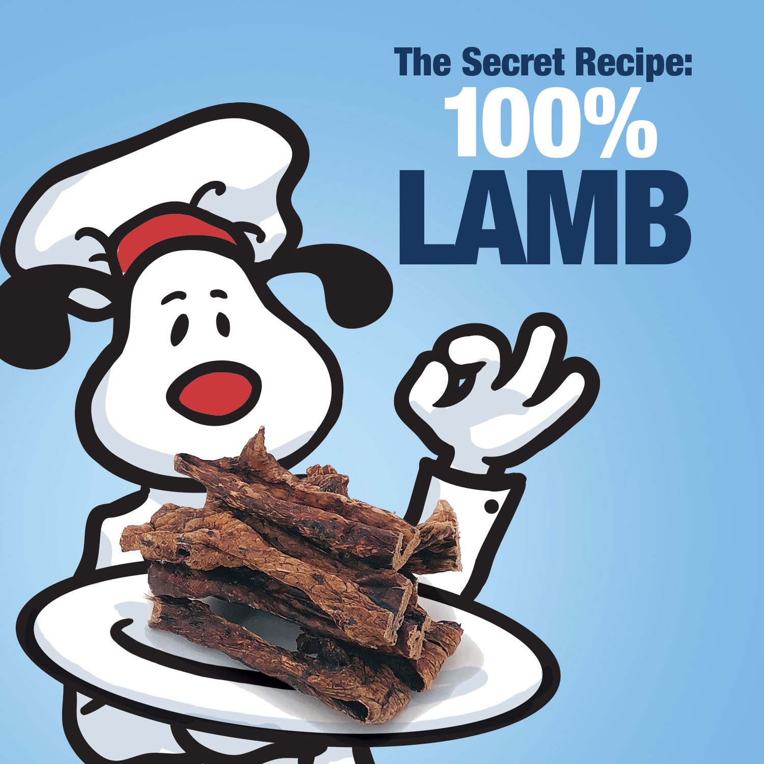 ValueBull Lamb Lung Sticks, Premium 40 Pounds Bulk Pack - Lung - 40 Pound