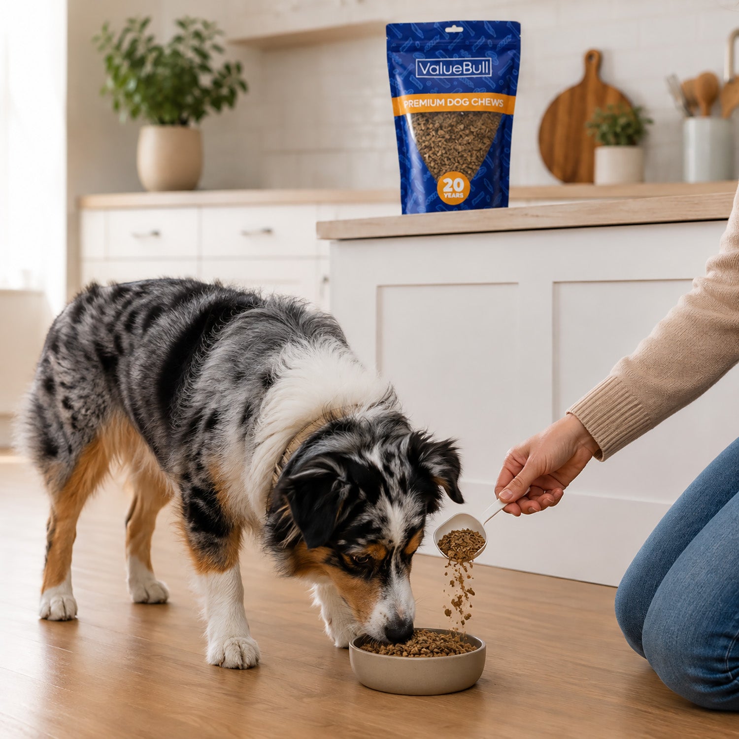 ValueBull USA Freeze Dried Beef Liver Food Topper for Dogs & Cats, 2 Pound - 2