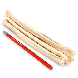 ValueBull USA Retriever Rolls for Small Dogs, Premium Rawhide, Thin 10 Inch, 25 Count - Natural- 25 Rolls