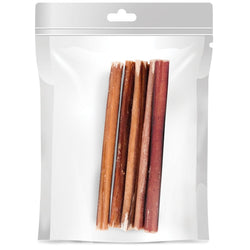 ValueBull Bully Sticks for Small Dogs, Thin 6 Inch, 400 Count RESALE PACKS (80 x 5 Count) - ValuePetSupplies